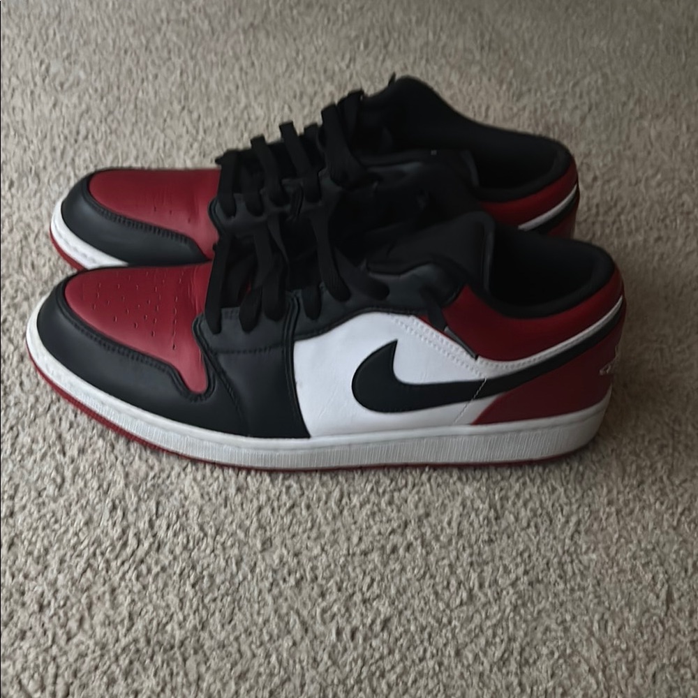 Nike Red and Black Sneakers